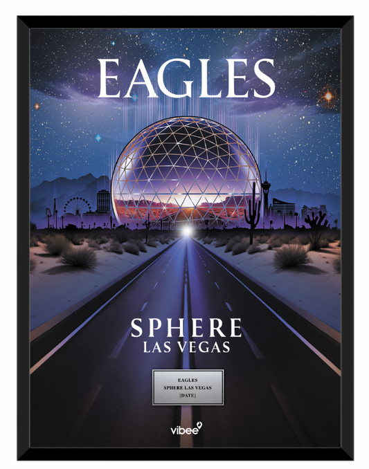 Eagles Sphere Residency Framed Plaque "A" 19X25